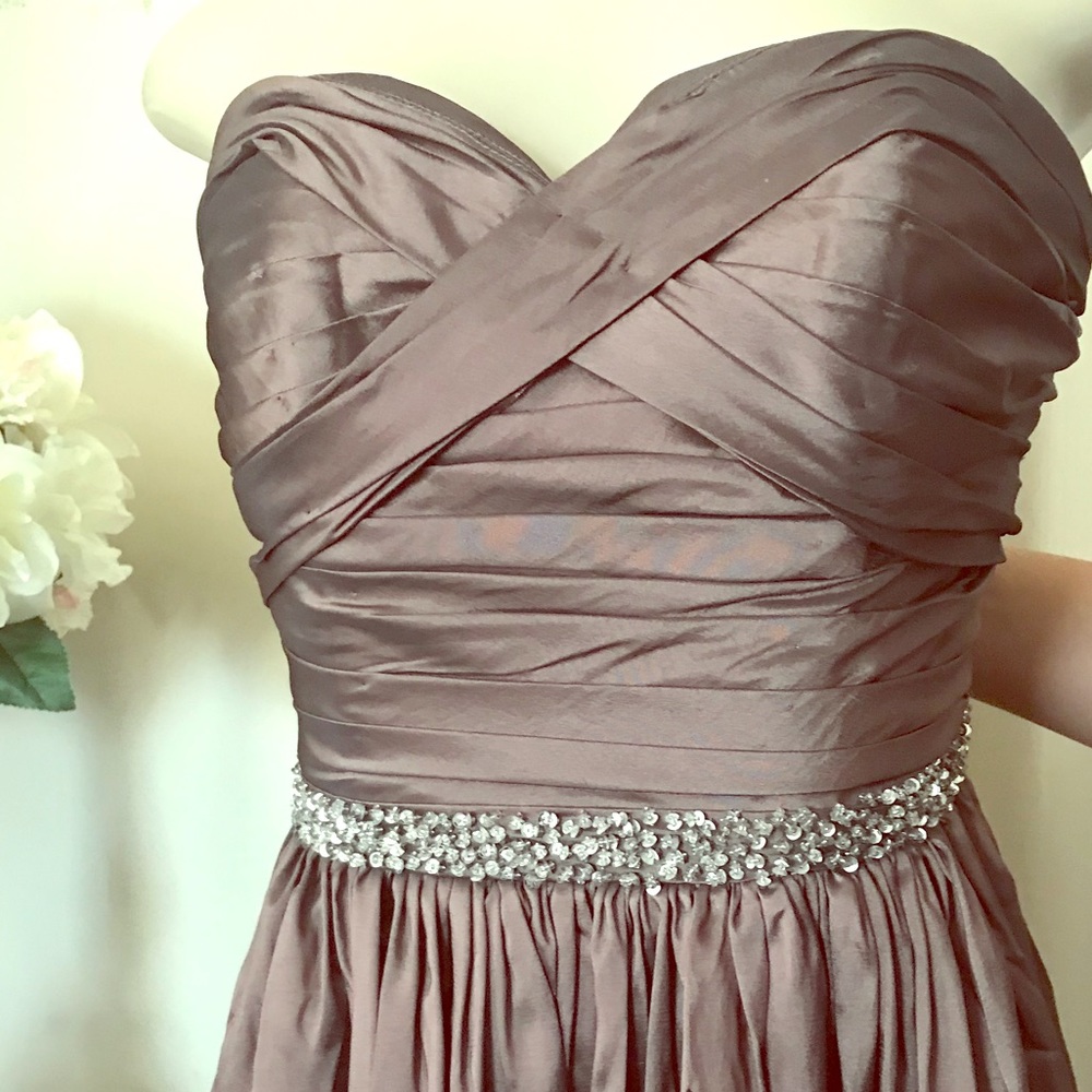 Brown  Elegant  ball gown
